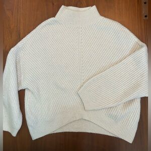 Express Women’s Cozy Turtleneck Boxy Sweater, size S